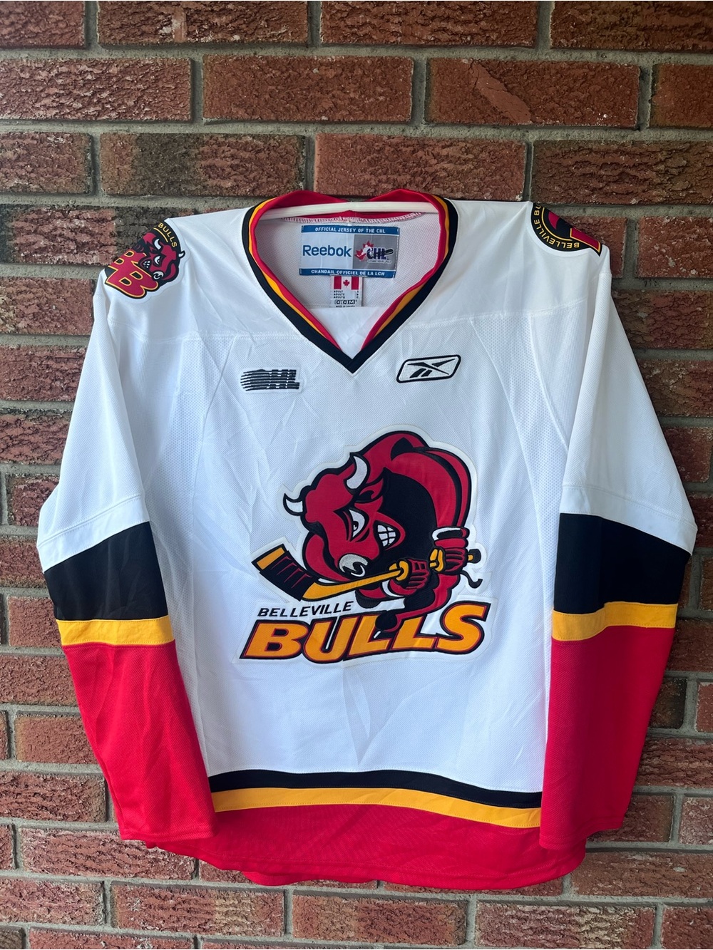 Reebok Belleville Bulls Ontario Hockey League (OHL) Men’s Small jersey